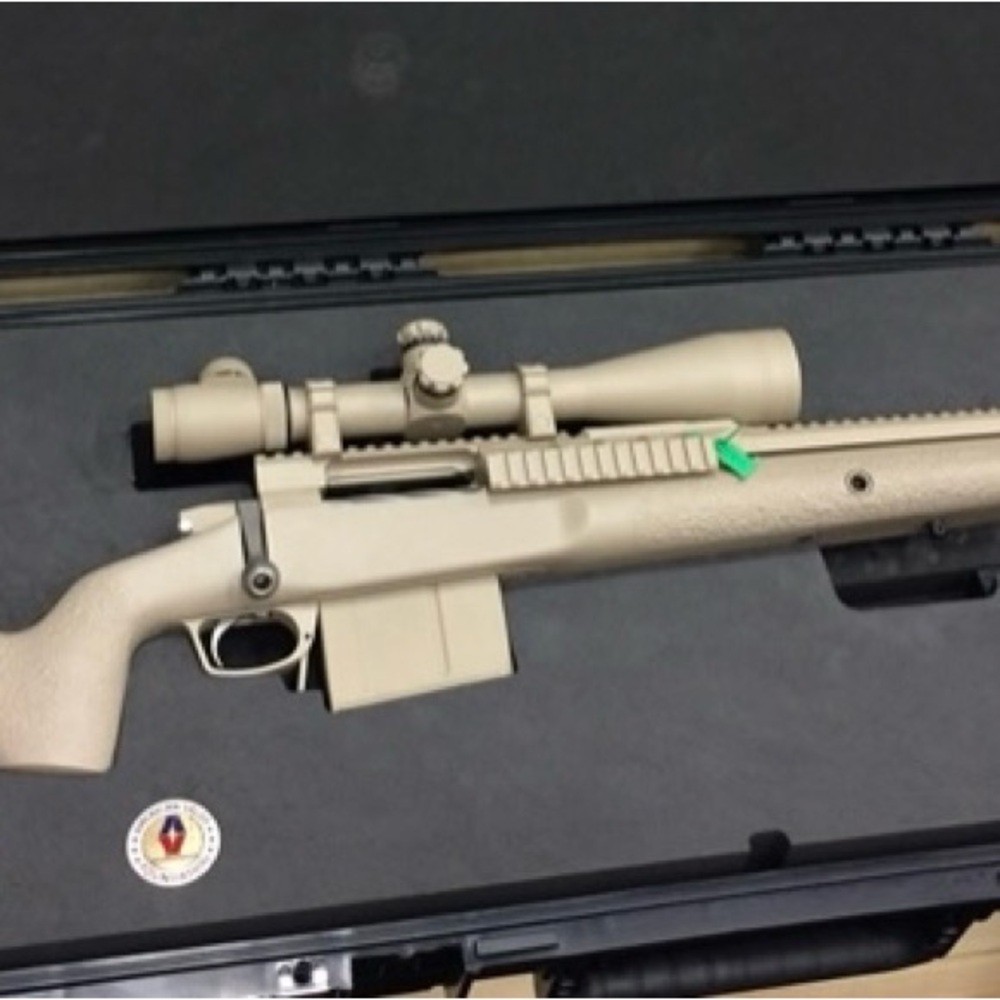 McMillan TAC-338 Rifle , completely rebuilt for special ops,target range 2+miles